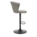 HALMAR H-104 barová stolička sivá