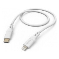 Hama 201574 MFi USB-C Lightning kábel pre Apple, 1,5 m Flexible,silikónový, biely