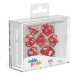 Sada kociek na RPG: Oakie Doakie Dice RPG Set Speckled - Red (7 ks)