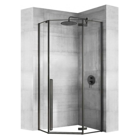 Sprchový kút Diamond Rea K6900 80x80x195 black
