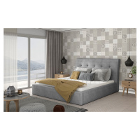 ELTAP INGE 180X200 + DREVENY KARKAS, OMEGA 13, GRAY, 26690