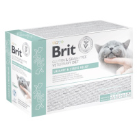 BRIT Veterinary Diét Cat Pouch fillets in Gravy Urinary Stres 12 x8 5 g