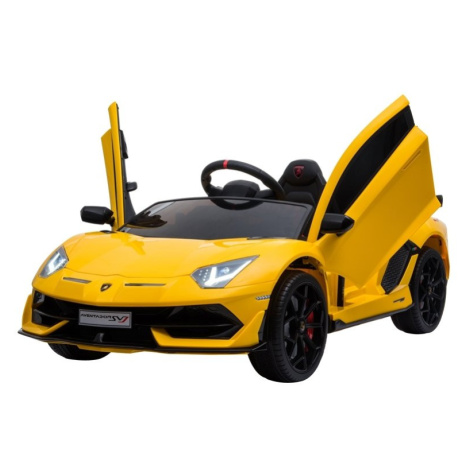 mamido  Detské elektrické autíčko Lamborghini Aventador žlté