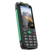 EVOLVEO StrongPhone W4, vodotesný odolný Dual SIM telefón, čierno-zelená