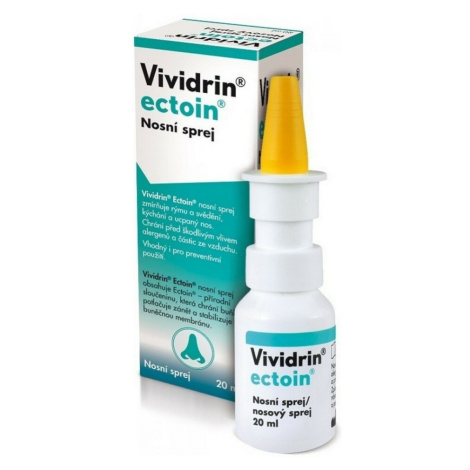 BAUSCH & LOMB Vividrin Ectoin nosový sprej 20ml