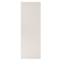 Krémový koberec vhodný do exteriéru Narma Diby, 70 × 100 cm