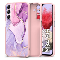 Kryt TECH-PROTECT ICON GALAXY M34 5G MARBLE (5906203691197)