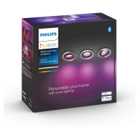 Philips Hue Centura zapustené okrúhle 3ks, hliník