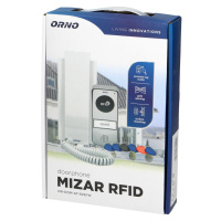 Sada domového telefónu MIZAR s RFID (4+2) biela (ORNO)