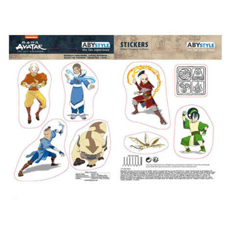 Abysse Corp Avatar Group Nálepky 2-Pack (16 x 11cm)