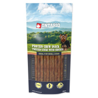 ONTARIO PROTEIN ZUVACI PAMLSOK TOCENE TYCINKY S KURACIM 10 KS 12,7 CM