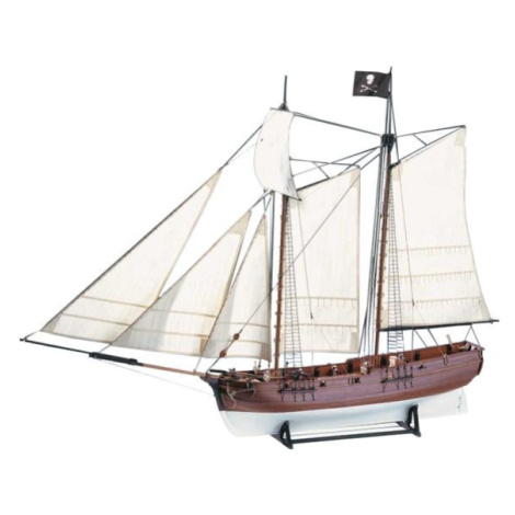 AMATI Adventure pirátska loď 1760 1:60 kit