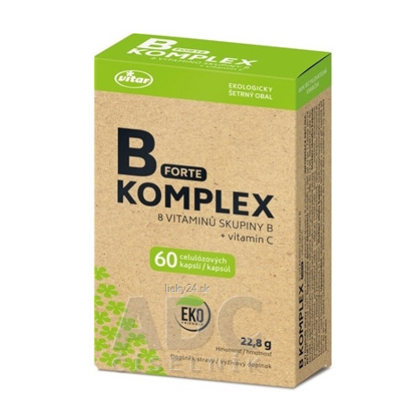 VITAR B-KOMPLEX FORTE + vitamín C