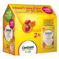 CENTRUM Kids Gummies Multifruit, ddarčekové balenie 2 x 60