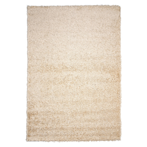 Kusový koberec Efor Shaggy 2226 Beige - 120x170 cm Mono Carpet