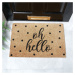 Rohožka z kokosového vlákna 40x60 cm Oh Hello – Artsy Doormats