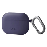 Púzdro UNIQ case Nexo AirPods Pro 2 gen + Ear Hooks Silicone fig purple (UNIQ-AIRPODSPRO2-NEXOPU