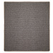 Kusový koberec Porto hnědý čtverec - 120x120 cm Vopi koberce