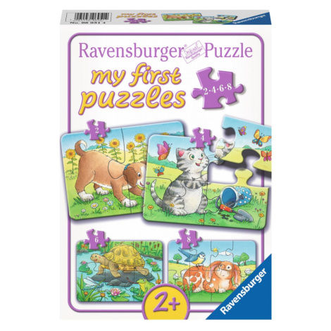 Ravensburger Puzzle moje prvé Domáce zvieratká 20 dielikov