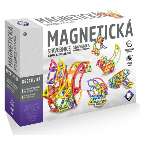 Alltoys Magnetická stavebnica 89 ks