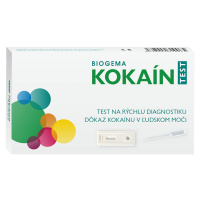 KOKAÍN TEST test na stanovenie drogy v moci 1 x 1 ks