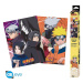 Set 2 plagátov Naruto Shippuden - Konoha Ninjas & Deserters (52x38 cm)