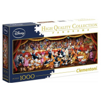 Puzzle 1000 dielikov panorama - Disney orchester