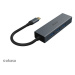 Akasa dokovacej stanice 4v1 USB 3.1 Type-C