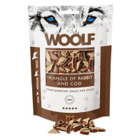 Woolf Dog Rabbit and Cod Triangle 100 g