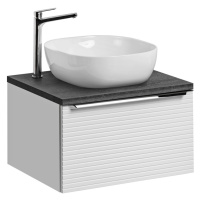 ArtCom Kúpeľňová skrinka s umývadlom a doskou LEONARDO White DU60/1 | 60 cm