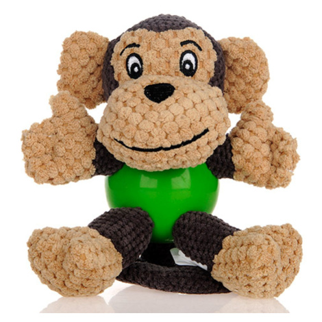 Reedog monkey ball, pískací hračka pro psy, 17 cm