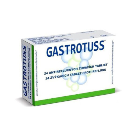 GASTROTUSS tablety žuvacie antirefluxné 24 ks