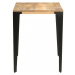 Jedálenský stôl masívne drevo / oceľ Dekorhome 180x90x76 cm,Jedálenský stôl masívne drevo / oceľ