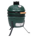 vidaXL 2 v 1 Kamado gril s udiarňou keramika 56 cm zelený