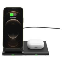 Adam Elements Omnia Q2x 2-in-1 Wireless Charging Station - Black