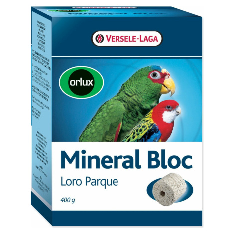 Blok Versele-Laga minerálny Lore Parque lisovaný grit s korálmi veľké papagáje 400g Versele Laga