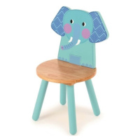 Tidlo Drevená stolička Animal slon