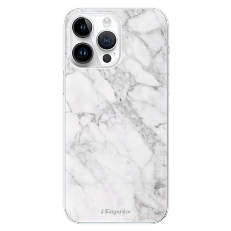 Odolné silikónové puzdro iSaprio - SilverMarble 14 - iPhone 15 Pro Max