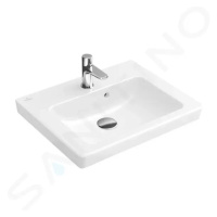 VILLEROY & BOCH - Subway 2.0 Umývadielko s prepadom, 450x370 mm, alpská biela 73154501