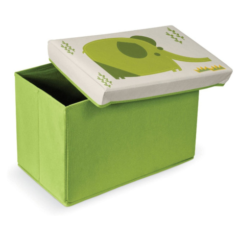 Zelené boxy na hračky