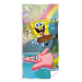 Carbotex Detská osuška Sponge Bob Vodotrysk, 70 x 140 cm