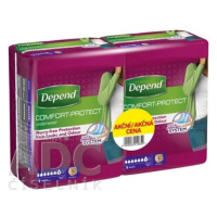 DEPEND NORMAL L pre ženy DUOPACK naťahovacie nohavičky 2x9ks (18ks)