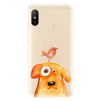 Odolné silikónové puzdro iSaprio - Dog And Bird - Xiaomi Mi A2 Lite