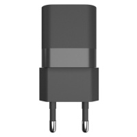 Sieťová nabíjačka FIXED Mini s USB-C a USB výstupom, podpora PD a QC 3.0, 20W, čierny