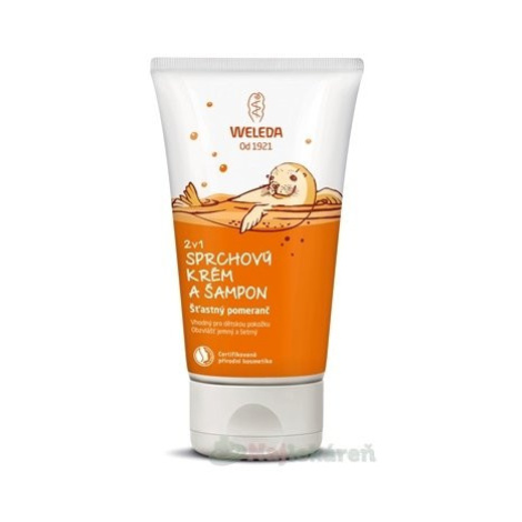 WELEDA 2v1 Sprchový krém a šampón 150ml