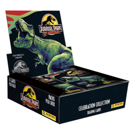 Panini Jurský park - zberateľské karty k 30. výročiu - Box 24 balíčkov