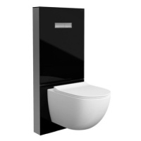 Sanitárny modul VitrA Vitrus pre závesné WC čierny 770-5761-01