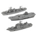 mamido Set Armádne námorné ponorky Lode Lietadlové lode Bomby