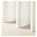 Krémová záclona Sensia so zavesením na priechodky 400 x 250 cm