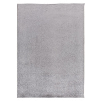 Sivý koberec z mikrovlákna 120x170 cm Coraline Liso – Universal